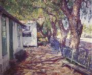 Guy Rose San Gabriel Road oil painting artist